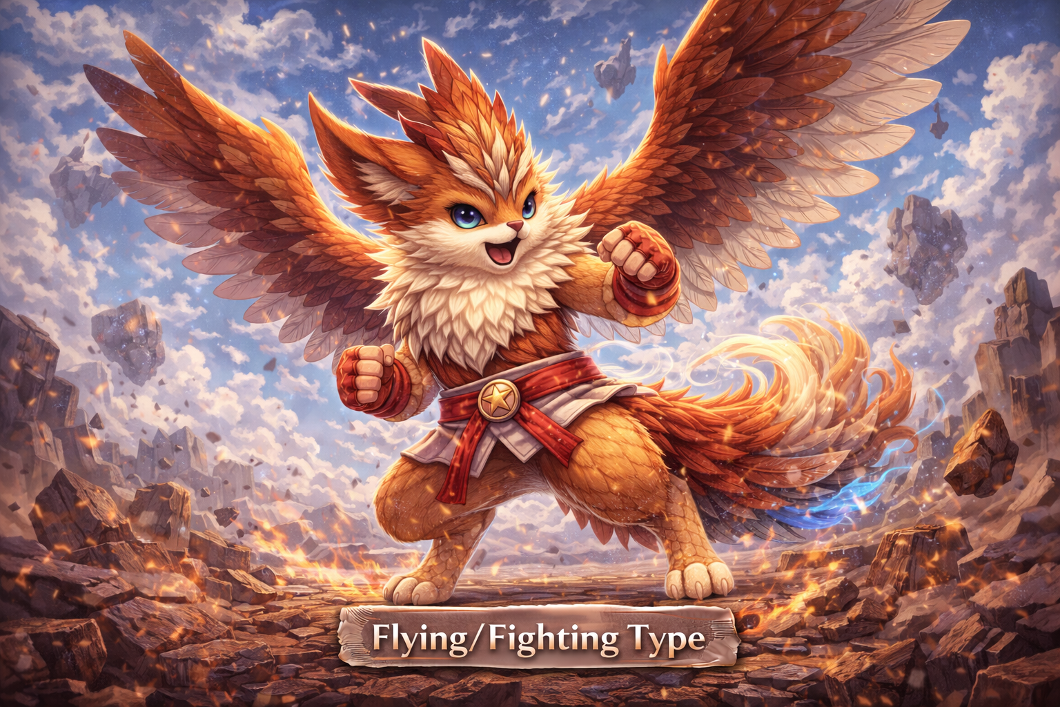 Aerokick Flying/Fighting Evolution