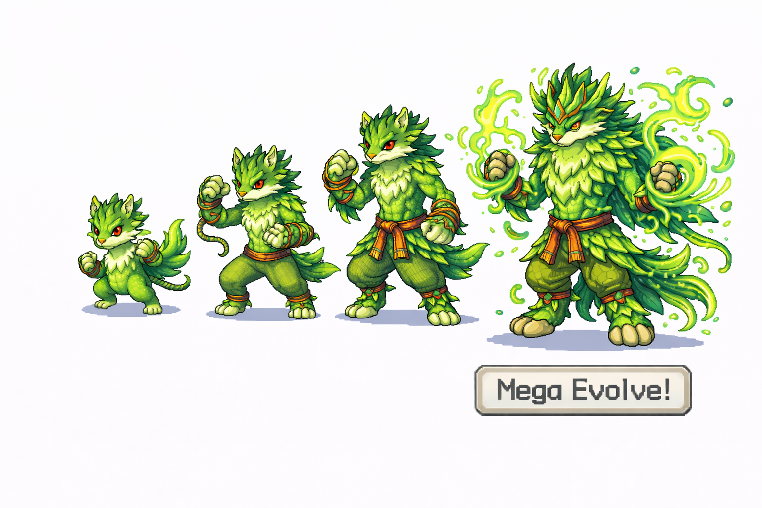 Sproutpaw Evolution Line